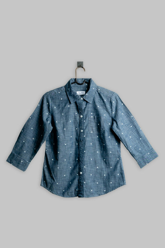 Fritz Welt Leichtes Leinenhemd Casual